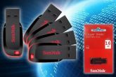 Pen Drive 16gb Sandisk Cruzer Blade Usb 2.o