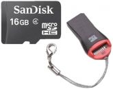 Cartão Memória Micro Sd 16gb Classe 4 Original Leitor Grátis